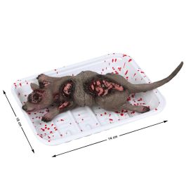 Accessoire Décoratif Bandeau avec Rat Mort Gris pour Halloween - Décoration de Fête Épouvantable et Réaliste Precio: 11.4999996. SKU: S1131324