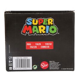 Tasse en Céramique Super Mario Blanc 325 ml Enfant Céramique