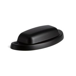 Viefe Poignée Zamak Concha Petra Noir Mat Entraxe 64mm