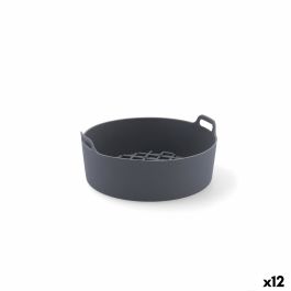 Panier pour Friteuse à Air Quid Naturalia Silicone 18 x 7,8 cm (12 Unités)