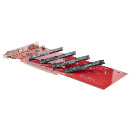 Carte PCI Startech QUAD-M2-PCIE-CARD-B