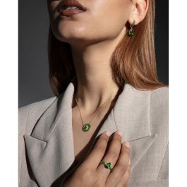 Bague Femme Viceroy 15122A018-32 Doré Vert 18