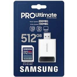 CARD Card 512GB Samsung XC PRO Ultimate (CL10) Reader retail