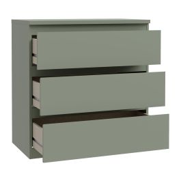 Commode EDMORE EMOK211U59 3 tiroirs Vert salvia 77,2 x 42 x 79,8 cm