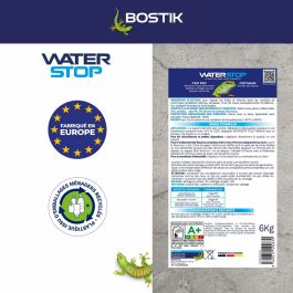 Bostik Membrane d'étanchéité Waterstop 6 kg Blanc Réparation de fuites AAAIB50062
