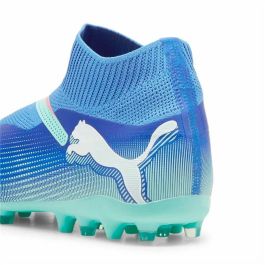 Chaussures de Football pour Adultes Puma Future 7 Match+ Ll Mg Indigo