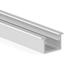 HERRAJES ALK Profil Aluminium LED Embutir KALE+ Réf 779.24, 3M Finition Argent Mat (Set de 2)