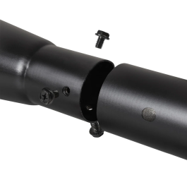 Colonne Lampe 3M Démontable Noir Aluminium