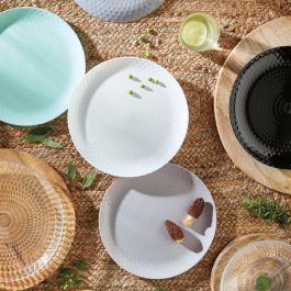 Vajilla Opal Pampille Blanco Luminarc 18 Piezas - 6 Personas