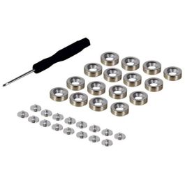 ALLNET Touch Display Tablet 15 Zoll zbh. Blende für Einbaurahmen, weiß breit