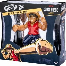 Heroes Of Goo Jit Zu Ultragoo Luffy 17cm - Figurine Élastique avec Accessoires - Licence One Piece
