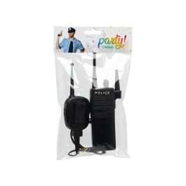 Walkie-talkie de jouet noir pour déguisement de policier ou SWAT - Accessoire cosplay et jeu de rôle réaliste