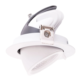 Downlight LED 7W 1050Lm 4000K Circulaire Orientable HO-COB-C-C-OR-7W-W