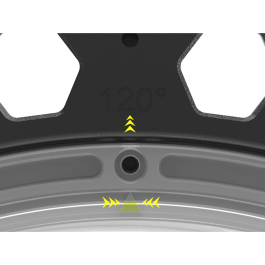 Lumileds Campana LED 100W 17000Lm 5000K Angle Ouverture Réglable IP65 50000H [1177-HB-JL16AL-100W-CW]