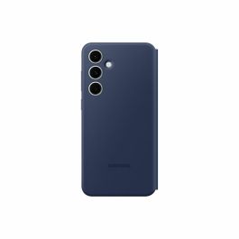 Samsung Étui Smart View pour Galaxy S24 FE avec porte-cartes, bleu SAM1728654561786