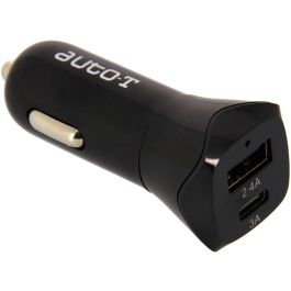 Auto-T 540128 Adaptateur allume-cigare 12/24 V USB USB-C