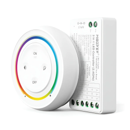 MiBoxer Kit Contrôleur LED RGB+CCT 3 en 1 2.4 GHz HLP-FUT037SA+