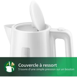 Bouilloire électrique - PHILIPS - HD9318/00 - Collection Daily - 1.7L - 2200W - Blanc