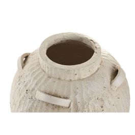 Vase Home ESPRIT Blanc Magnésium 38 x 38 x 48 cm