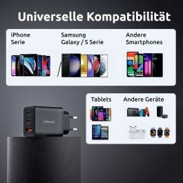 Chargeur mural INTENSO W65ACC Noir 65 W