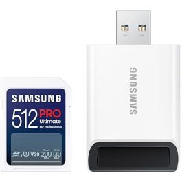 CARD Card 512GB Samsung XC PRO Ultimate (CL10) Reader retail