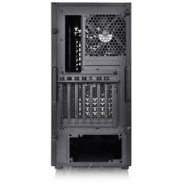 Thermaltake Divider 300 TG Air - Boîtier PC Midi-Tower Noir ATX - Vitre Latérale, 1x USB-C, 2x USB 3.2, Refroidissement Avancé - Compatible ATX, micro-ATX, Mini-ITX