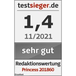 Centrifugeuse électrique Princess 01.201860.01.001 Noir 300 W