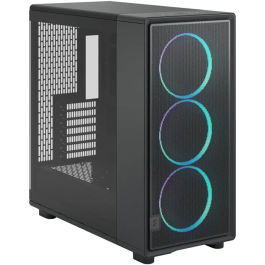 Fractal Design FD-C-EPO1X-04 - Boîtier PC Tour Epoch XL Noir TG Vitre Teintée RGB - Compatible E-ATX, GPU 425 mm, Watercooling, 3 Ventilateurs 140 mm, USB-C 20 Gbit/s