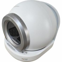 Bac à litière pour chats Blanc Gris