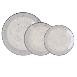 Assiettes Quid Faro Blanc Céramique 18 Pièces