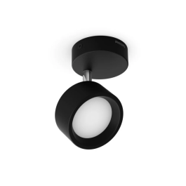 Signify Bracia Spot PH-8720169174740 Luminaire Plafond 1x5,5W 2700K Noir