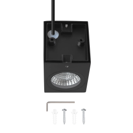 Applique LED Extérieure 5W 4000K Aluminium