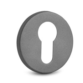 JANDEL Bocallave Zamak Ø50x5 mm - Finitions Noir, Laiton Mate, Chrome, Blanc, Anthracite