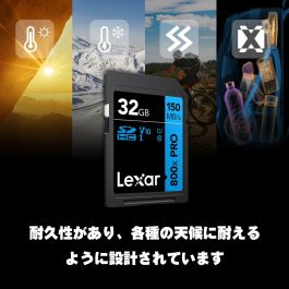 Carte Mémoire Micro SD avec Adaptateur Lexar CL3800NW-ATA-XG 32 GB
