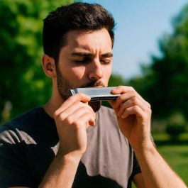 Harmonica Bontempi Métal Plastique 18 X 2 X 3 CM (12 Unités)