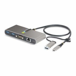 Câble USB Startech 5G2A1SGBB-USB-C-HUB Gris