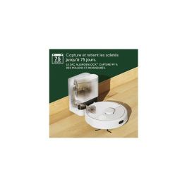 Aspirateur Robot Laveur - IROBOT Roomba 105 Combo + Autoempty - 2h - 7000 Pa - 400 ml - Blanc
