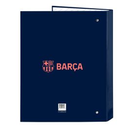 Reliure à anneaux F.C. Barcelona Blue marine A4 26.5 x 33 x 4 cm
