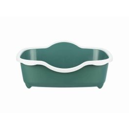 Bac à litière pour chats Trixie Davio Blanc Vert Plastique 56 x 26 x 39 cm