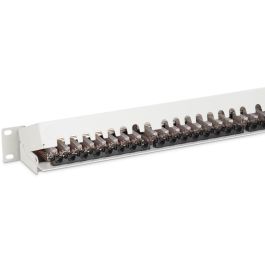 DIGITUS Patchpanel 1HE 24-Port Cat6a geschirmt lichtgrau