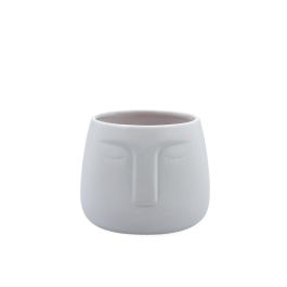 Cache-pot Vinthera Moa Gris clair Céramique 10,5 x 10,5 cm