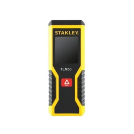 Stanley TLM50 STHT1-77409 Niveau Laser avec Portée 15 m, Précision +- 3 mm, Classe 2 - Outil de Mesure Laser avec Écran et Usage Facile