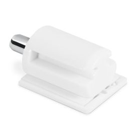 HERRAJES ALK Support Étagère à Emboîter Ceiko Pivotant Ø3-Ø5 Finition Blanche, Grise, Anthracite