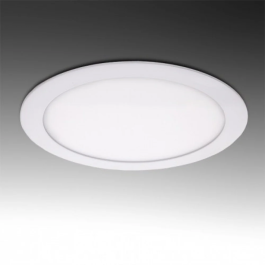 HO Plaque LED Circular 12W 805Lm 2700K Blanc Chaud Ultra Fine IP25 Longue Durée [HO-PLCIR-12W-WW-EP02]
