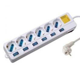 Multiprise 6 Prises avec Interrupteur Ewent EW3932 1,5 m 2500W Blanc (1,5 m) Precio: 20.4999996. SKU: S0202483