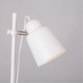 Lampe sur pied SAGA SKD-F1008 en métal, design moderne, compatible ampoule E27