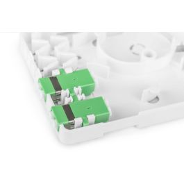 DIGITUS FTTH Gehäuse mit 2 x LC/APC DX Kupplung