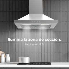 Hotte standard Cecotec Flux PT 604000 Acier