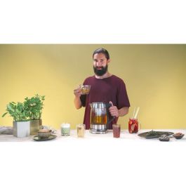 Severin WK 3480 - Bouilloire électrique 1,7L 3000W en verre - Blanc - Thermostat réglable, fonction maintien au chaud et sécurité automatique