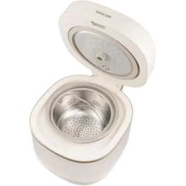 Sencor SRM 2000WH Cuiseur à riz 2L, 10 fonctions, écran tactile, fonction Low Carb - 40% glucides